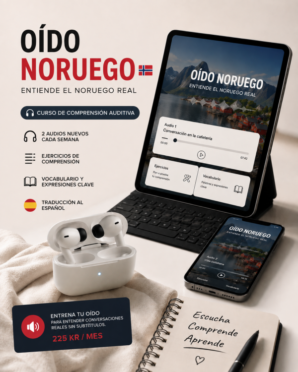 MEMBRESÍA OÍDO NORUEGO